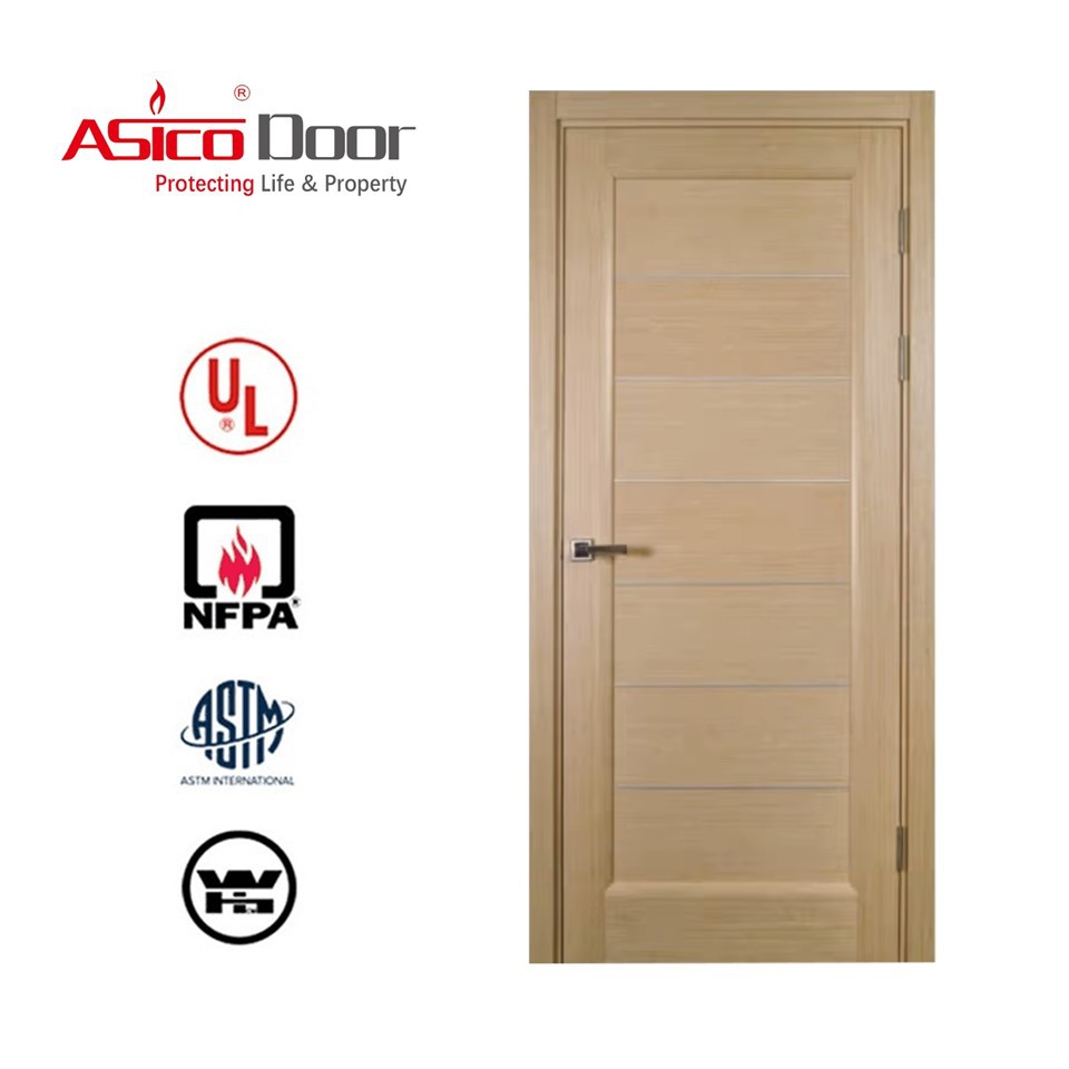 Solid Core Construction Of ASICO Wood Door